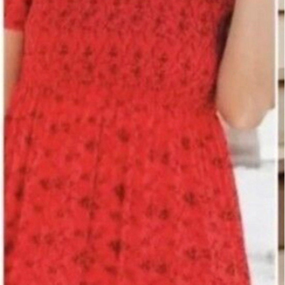 NWOT  Zara Floral-Print Midi Dress, - Picture 4 of 7